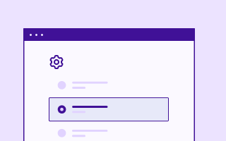 settings and forms