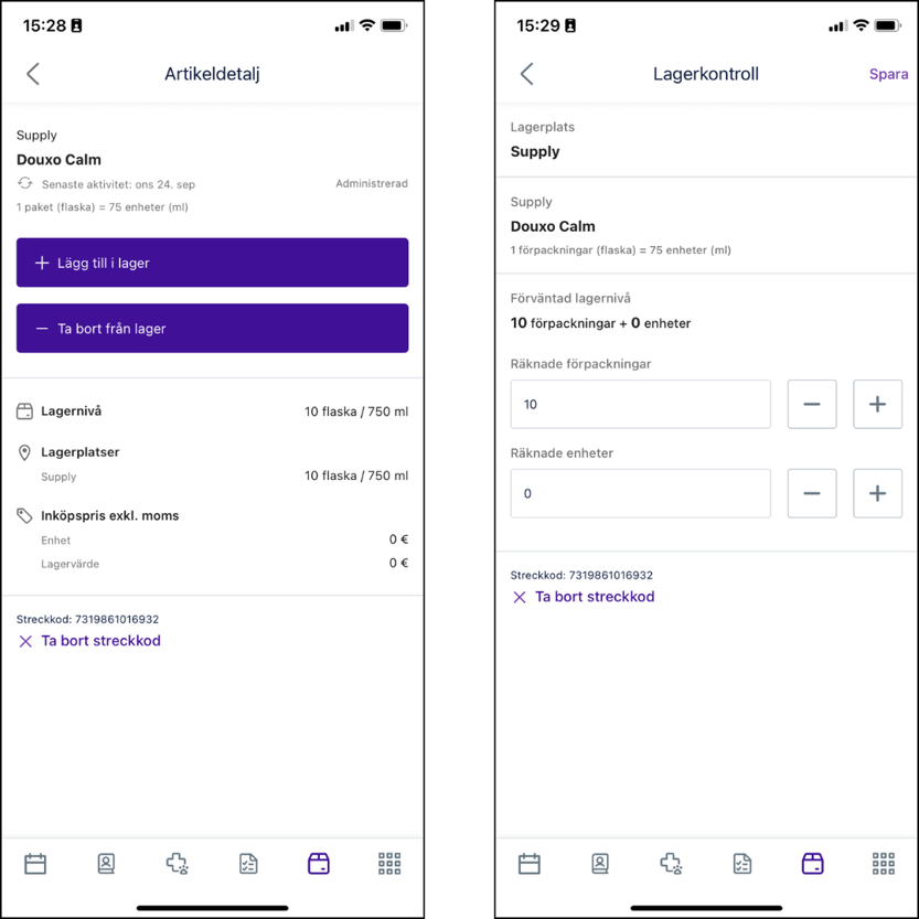 mobile app SV