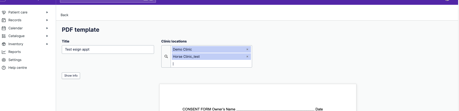 multi-select sharing